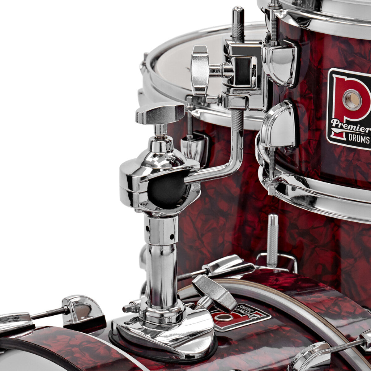 Premier PAH20-4SPBUW Artist Heritage 20" 4 Piece Drum Shell Pack Burgundy Pearl