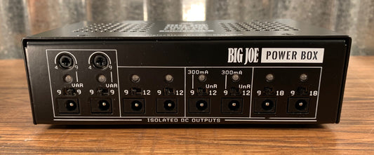 Big Joe Stompbox Power Box PB-101 Isolated Power Supply For Guitar Bass Effects Pedals