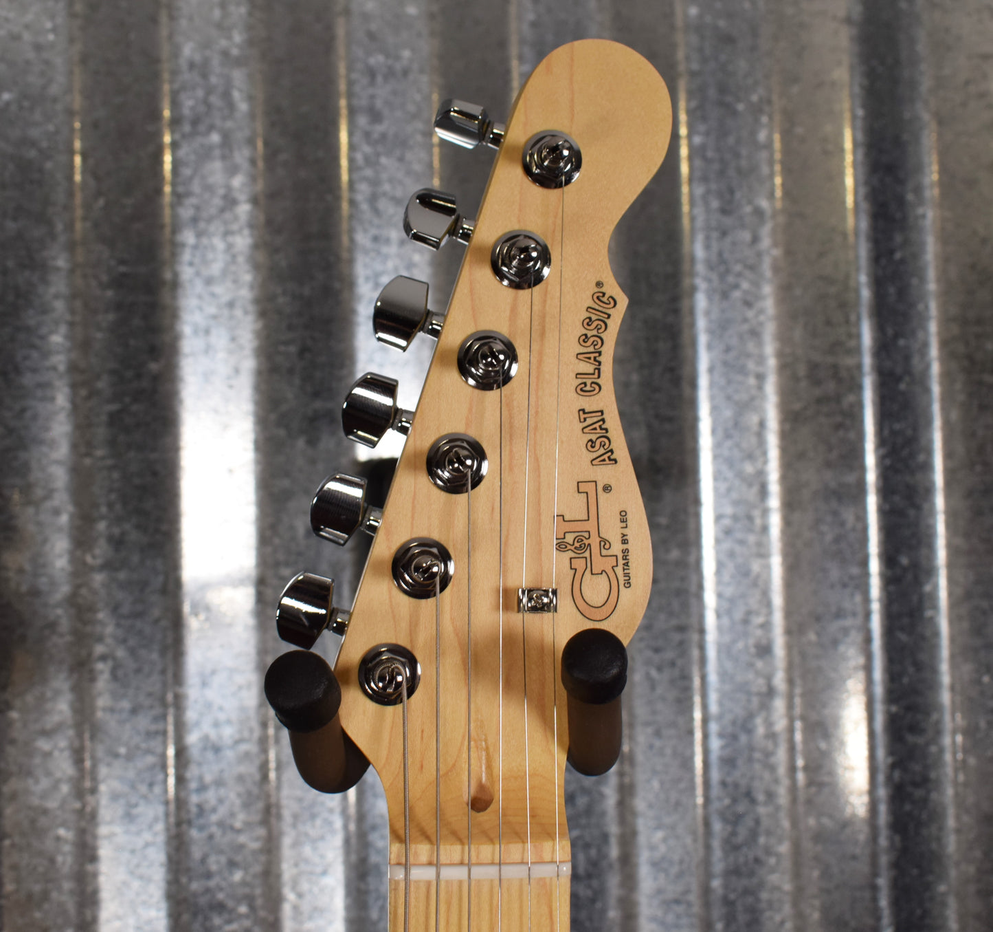 G&L USA ASAT Classic Honeyburst Maple Satin Neck Guitar & Case #5215