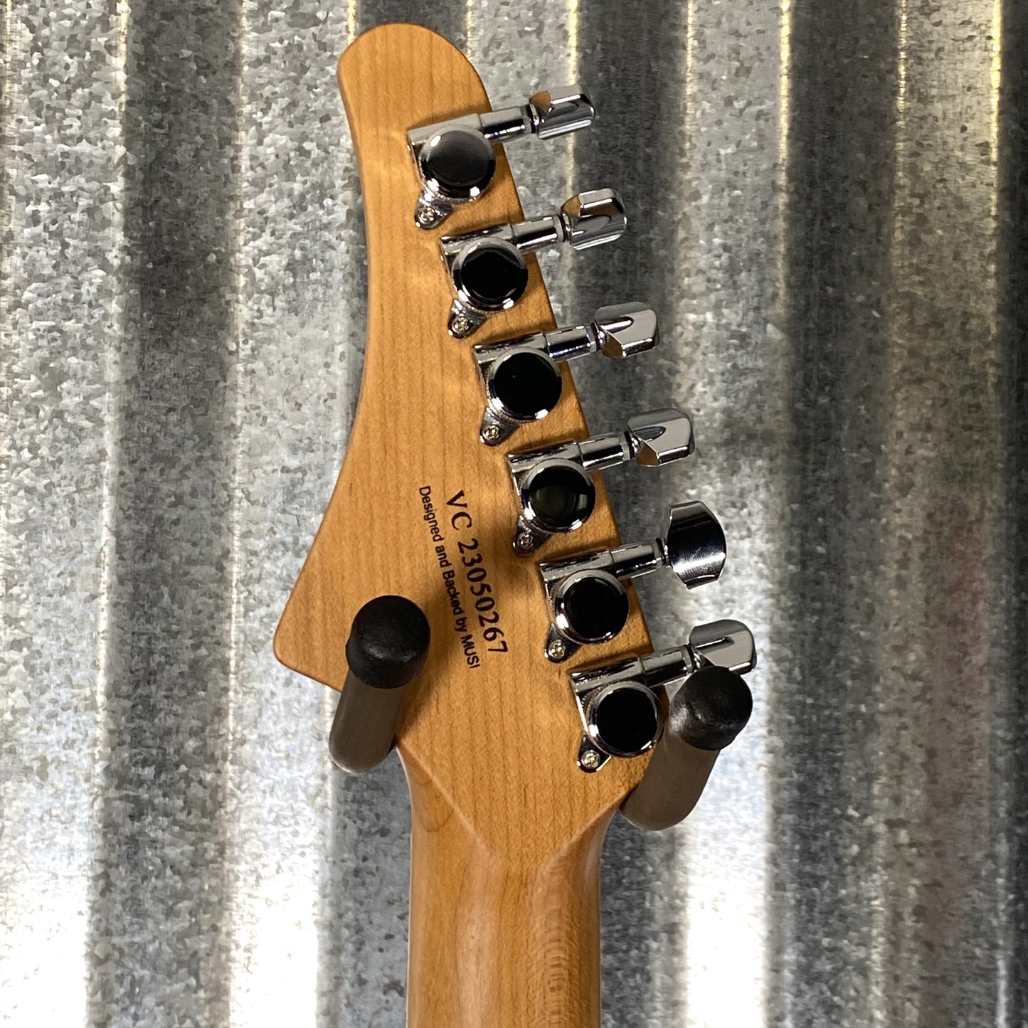 Musi Virgo Classic Telecaster Transparent Black Guitar #0267 Used