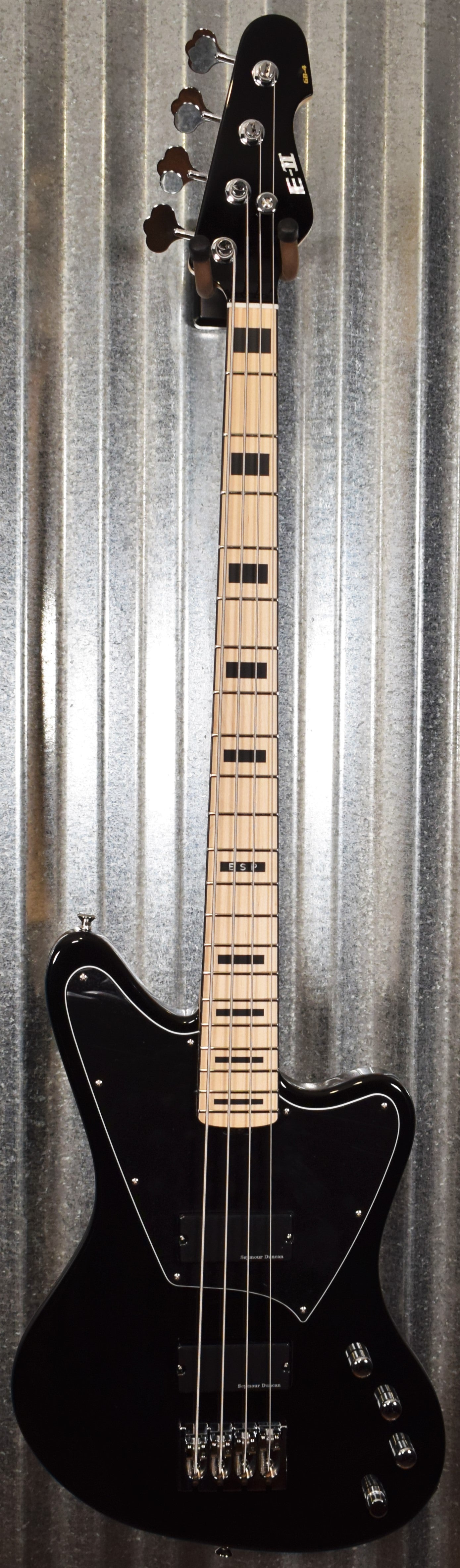 ESP E-II GB-4 4 String Bass Black Seymour Duncan & Case EIIGB4BLK Japan #ES7186193