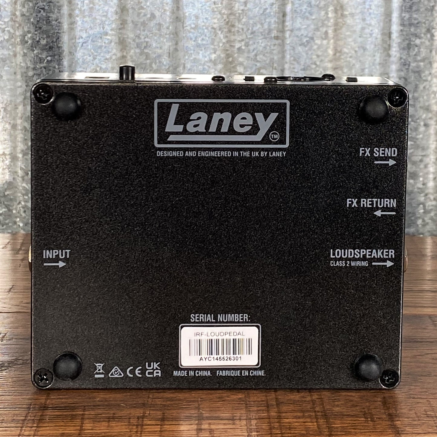 Laney Ironheart Series Foundry Loud Pedal Preamp, Effects Loop, DI & 60 Watt Amp Guitar Effect Pedal
