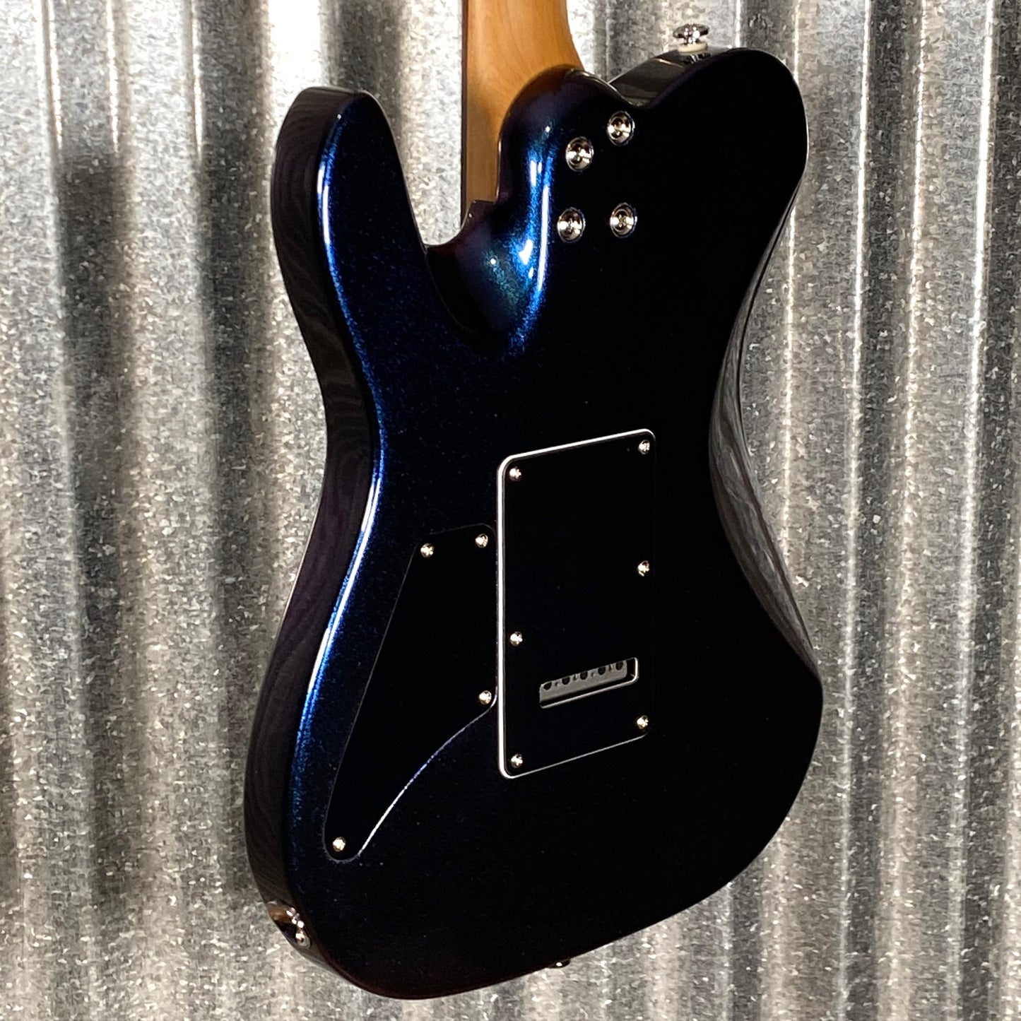 Musi Virgo Fusion Telecaster Deluxe Tremolo Indigo Blue Guitar #0421 Used