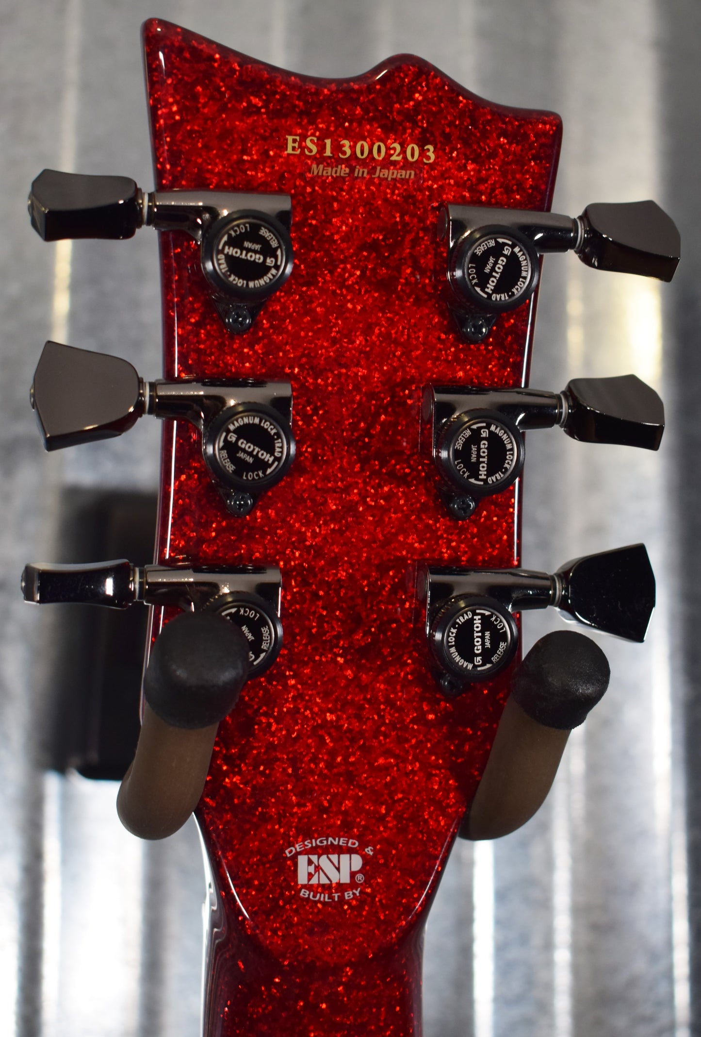 ESP E-II Eclipse DB Red Sparkle EMG Guitar & Case EIIECDBRSP Japan #ES1300203