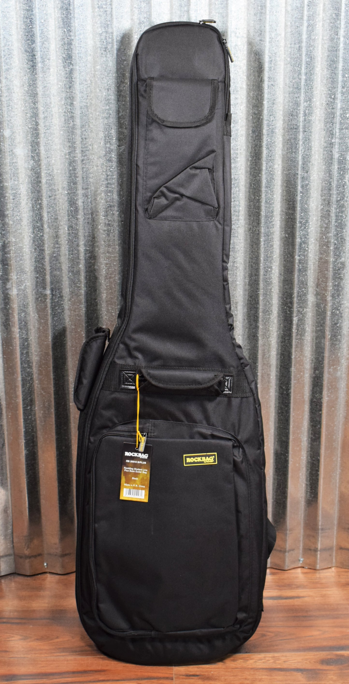 Warwick Rockbass Corvette $$ Double Buck Nirvana Black Satin Active 5 String Bass & Bag #7020