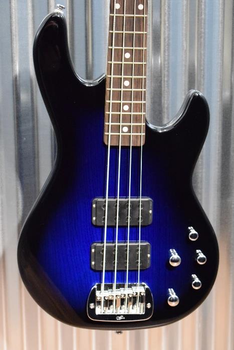 G&L Tribute M-2000 4 String Bass Blueburst 3 Band Active EQ - M2000 #8103