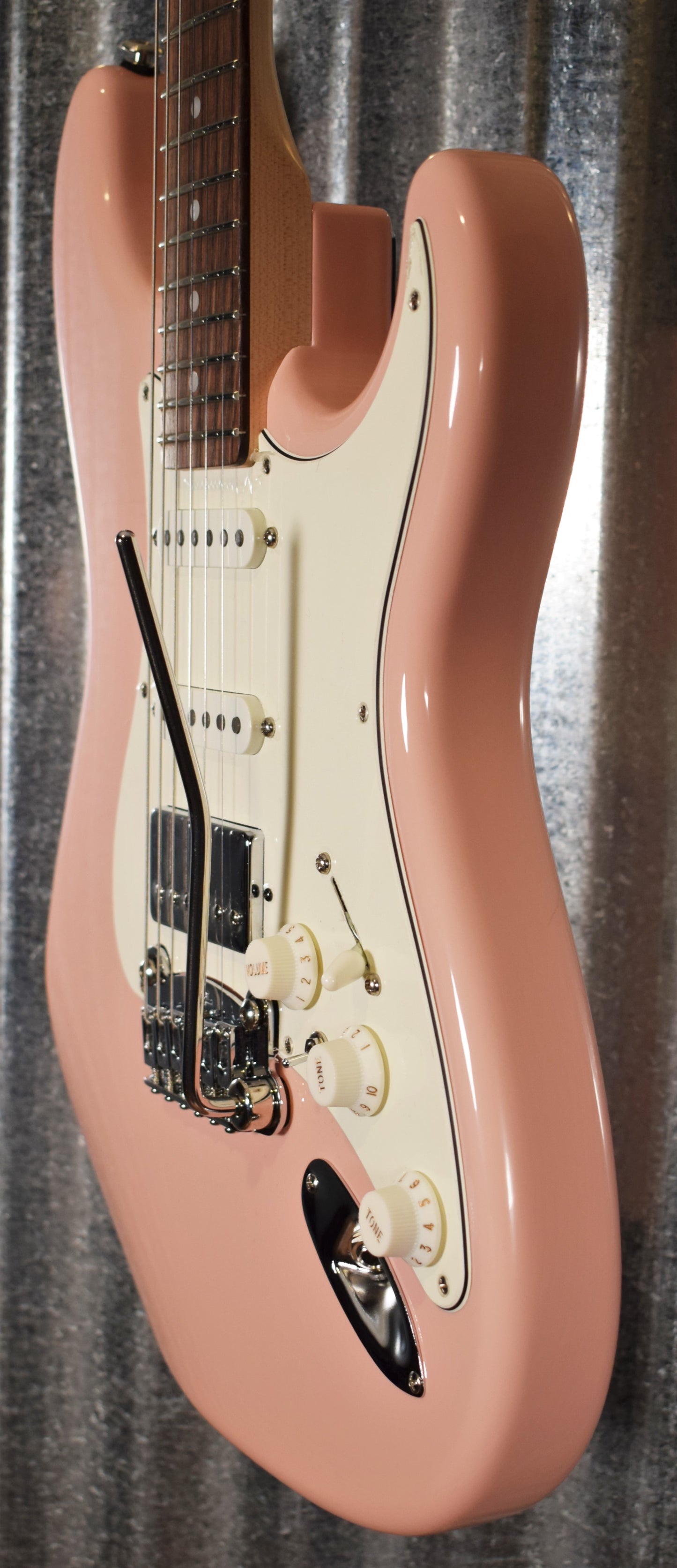 G&L USA Legacy HSS Shell Pink Guitar & Case #2007