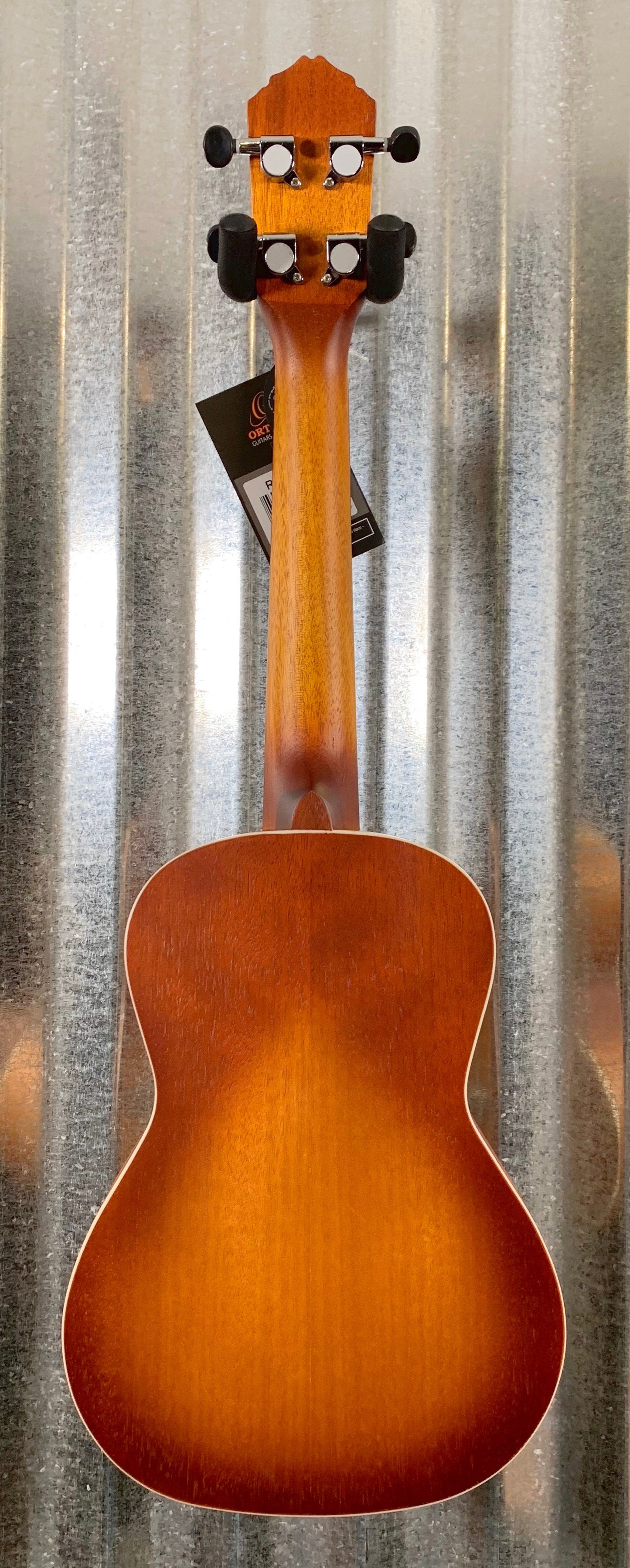 Ortega Guitars RUDAWN Dawn Sunburst Okoume Top Concert Ukulele