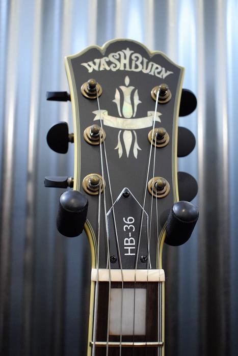 Washburn Guitars HB36 VIntage Matte Semi Hollow Body Guitar #052