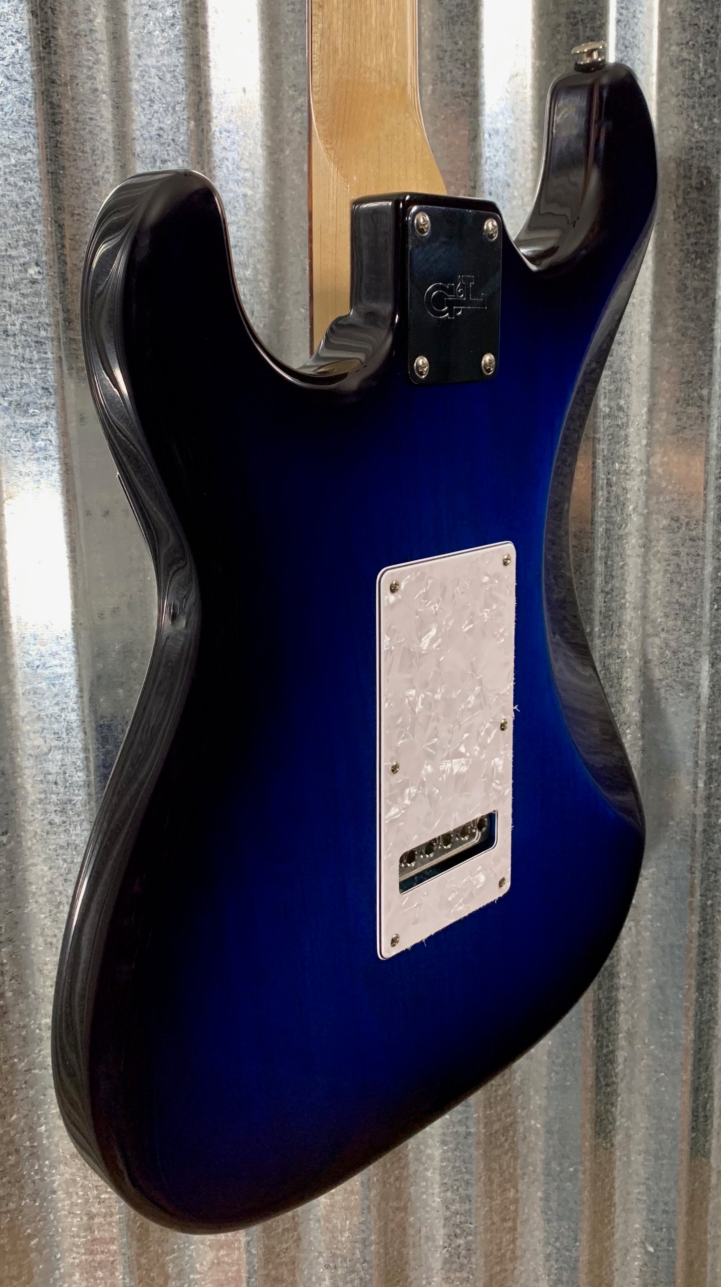 G&L Guitars USA Fullerton Deluxe S-500 Blueburst Guitar & Case 2019 #5030