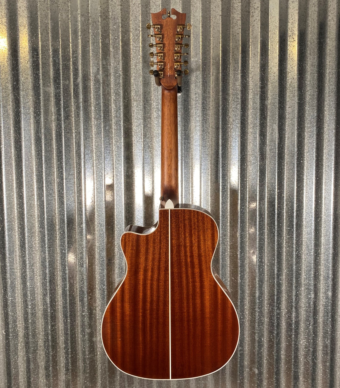 D'Angelico Premier Fulton Grand Auditorium 12 String CE Vintage Natural Acoustic Electric Guitar #5825