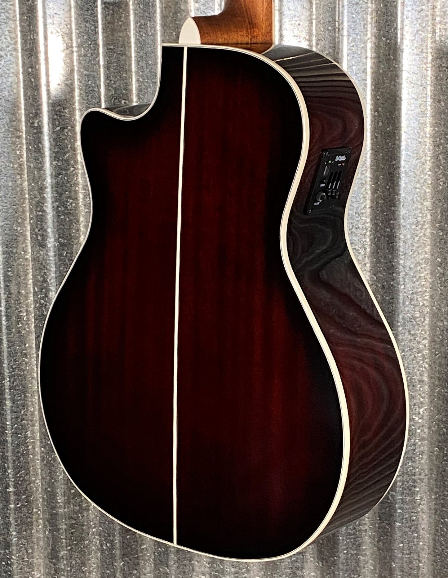 D'Angelico Premier Fulton Grand Auditorium 12 String CE Trans Black Cherry Burst Acoustic Electric Guitar #2654