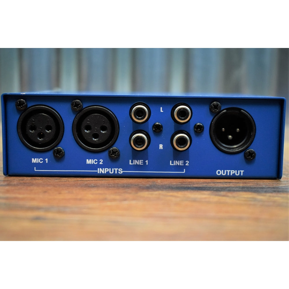 Australian Monitor AV Contractor Tools Mixed Up Passive 4 Channel Mic Line Mixer