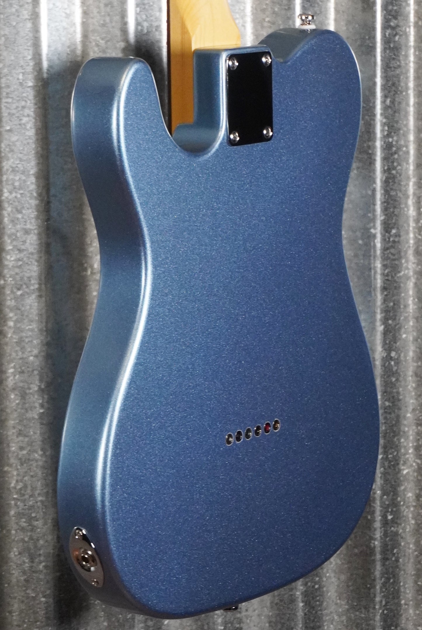 G&L Tribute ASAT Classic Bluesboy Sassafras Lake Placid Blue Semi Hollow Guitar #6306