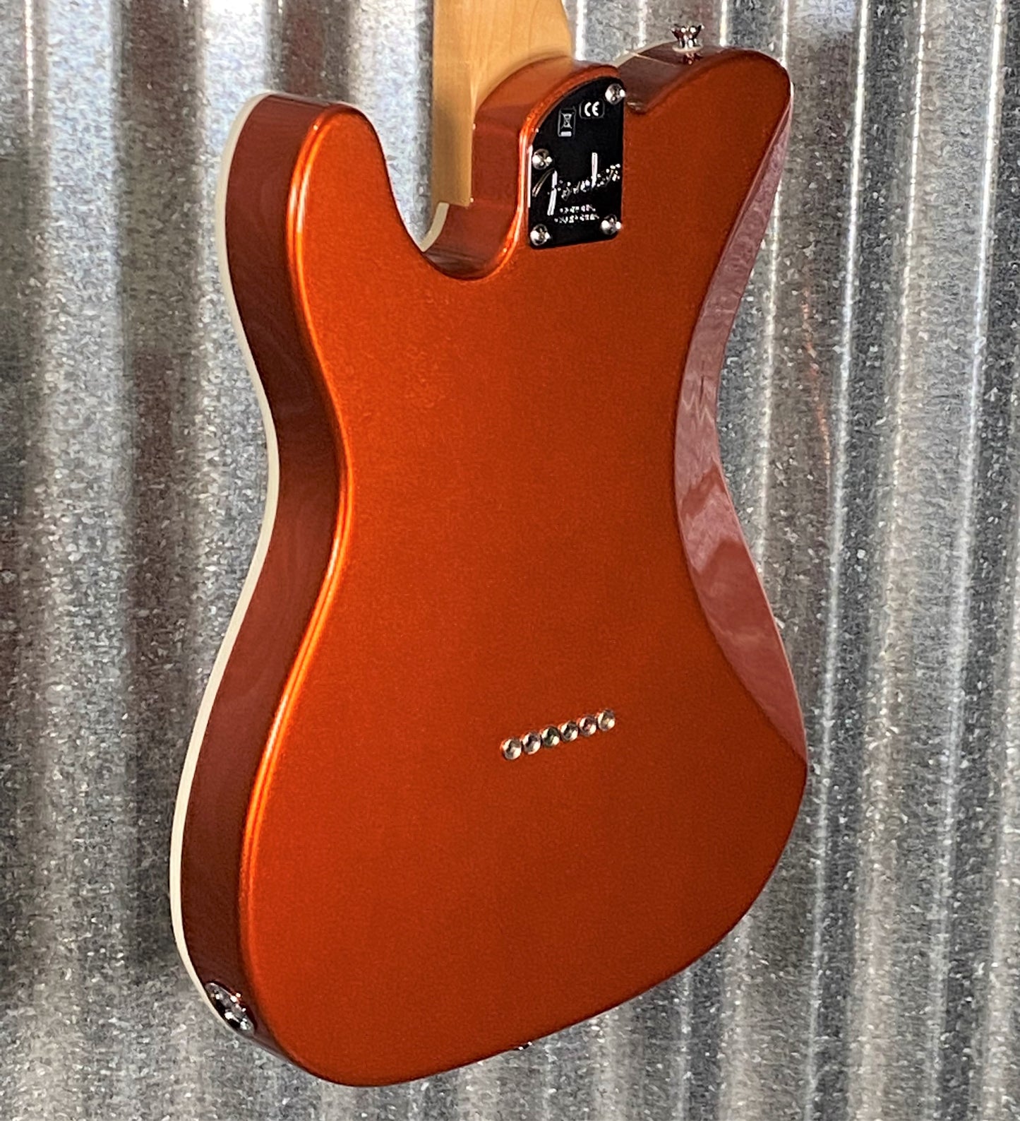 Fender American Elite Telecaster Autumn Blaze Metallic Guitar & Case #4183 Used