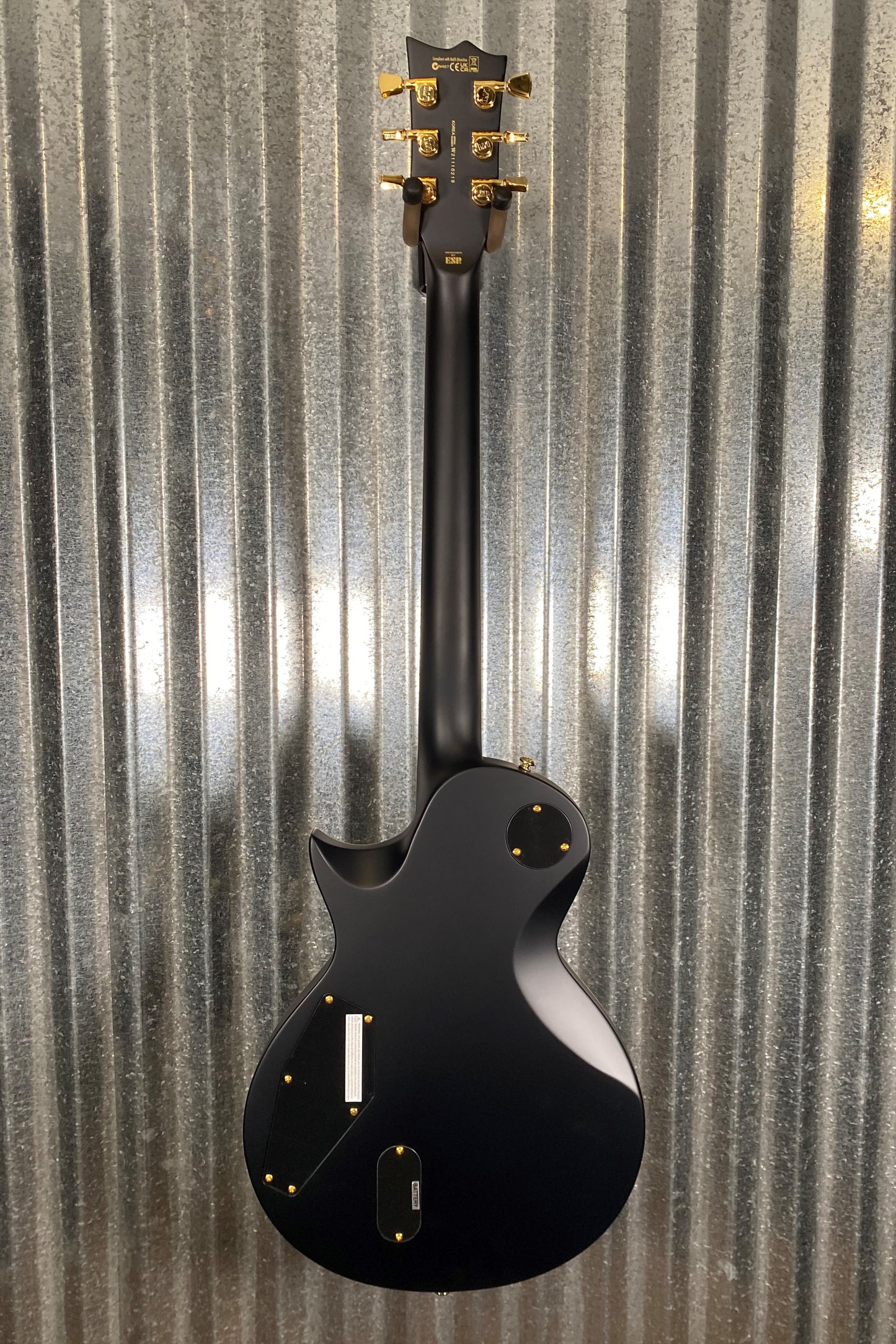 ESP LTD EC-1000 Eclipse EMG Vintage Black Guitar LEC1000VB #0219 Used