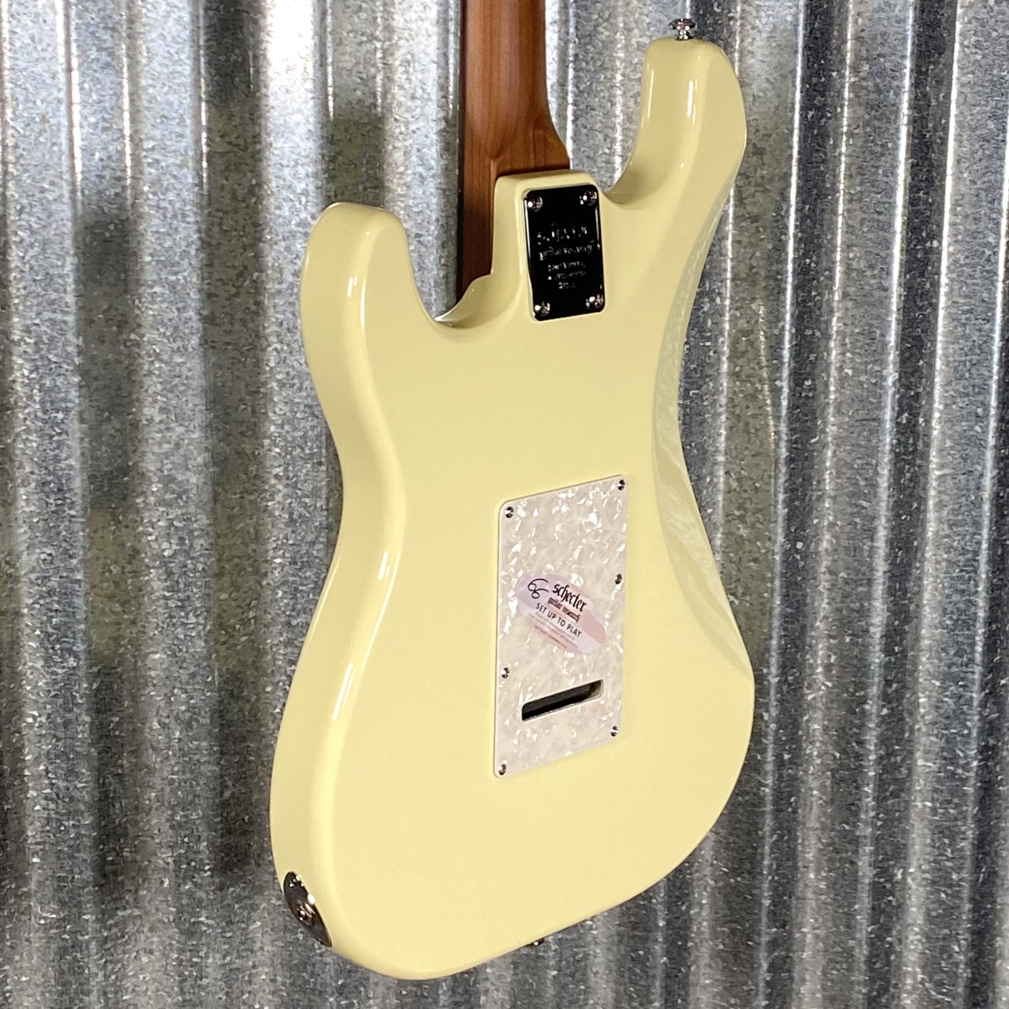 Schecter Jack Fowler Traditional HH Ivory Roasted Neck Guitar #3242