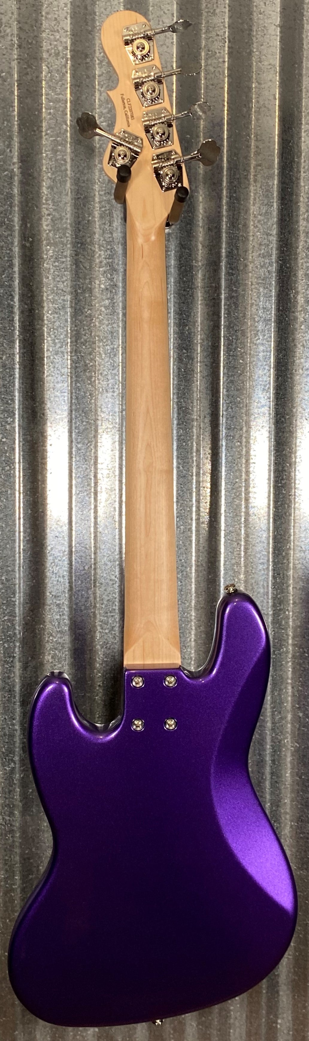 G&L USA JB5 Royal Purple 5 String Bass & Case JB-5 #7083