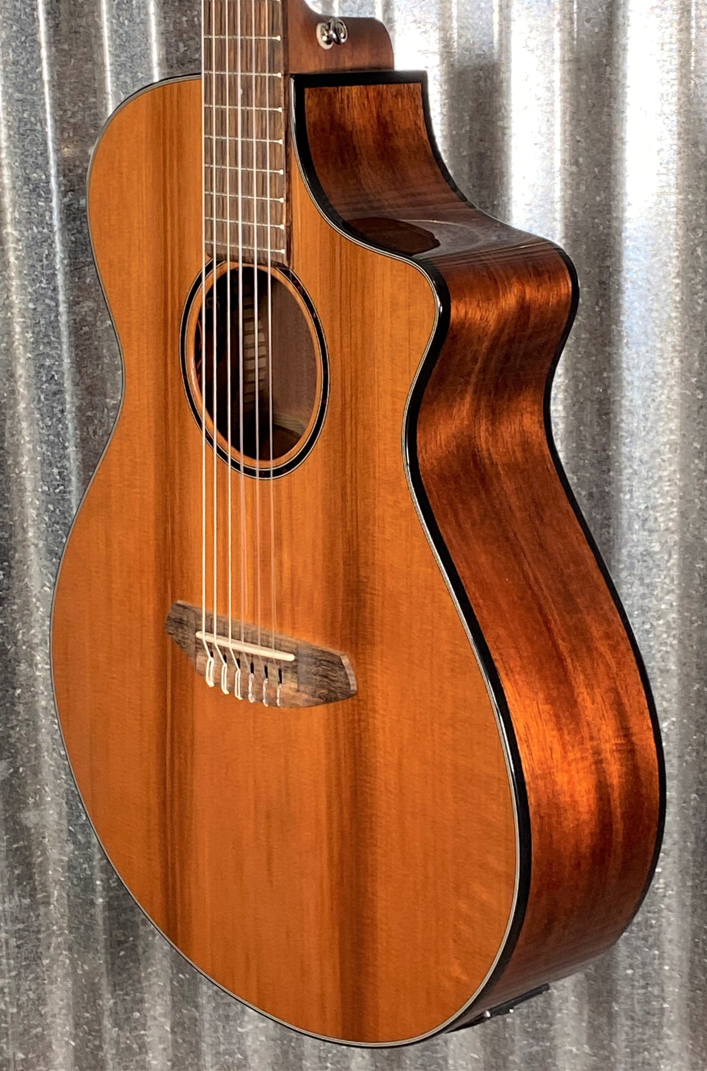 Breedlove Discovery S Concert Nylon CE Cedar Acoustic Electric Guitar DSCN01NCERCAM #3094