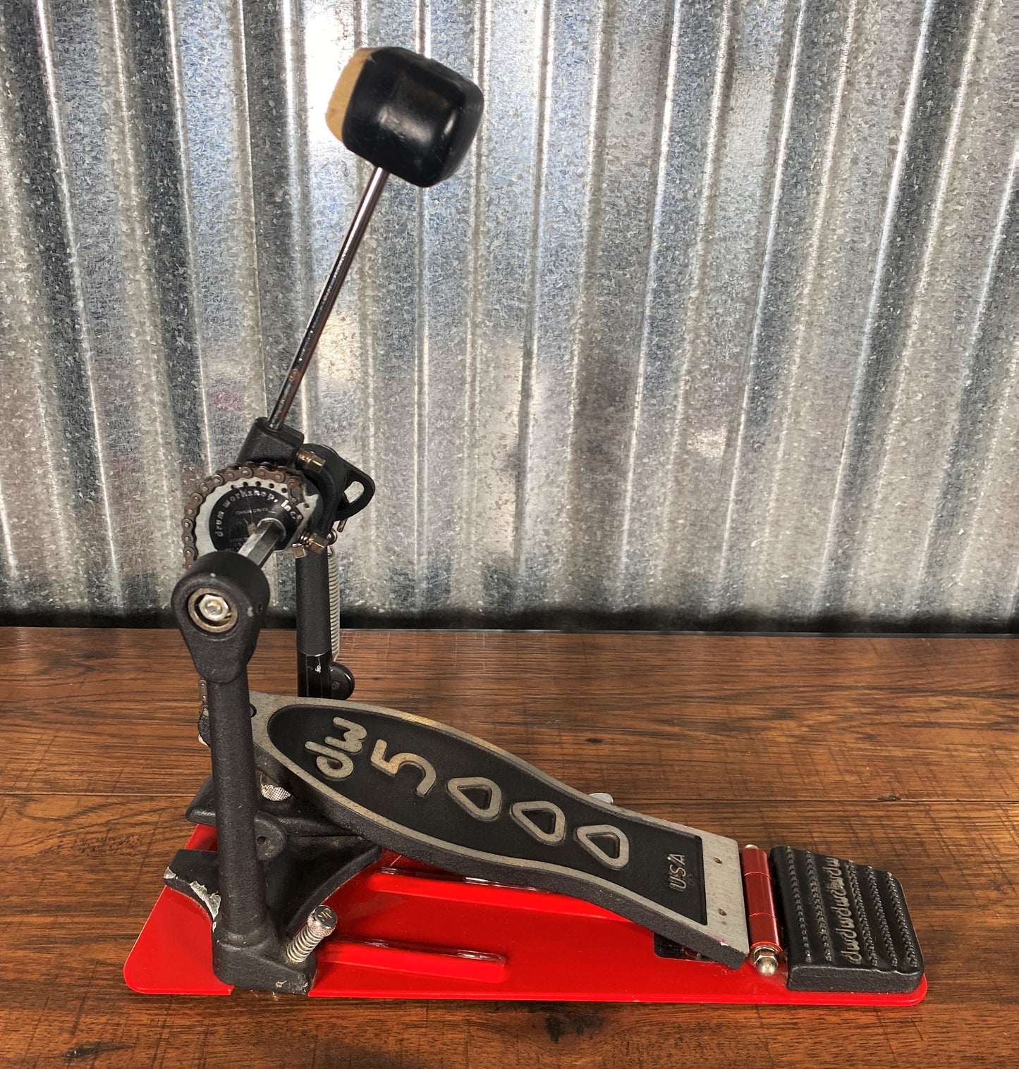 DW USA 5000 Series Single Bass Drum Kick Pedal Used