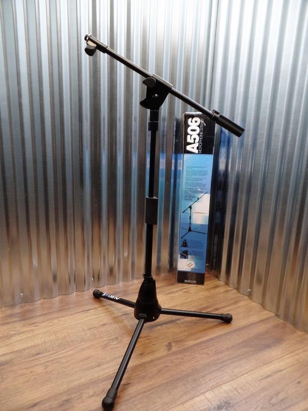 Quik-Lok A-506 Short Professional Mic Stand with Boom