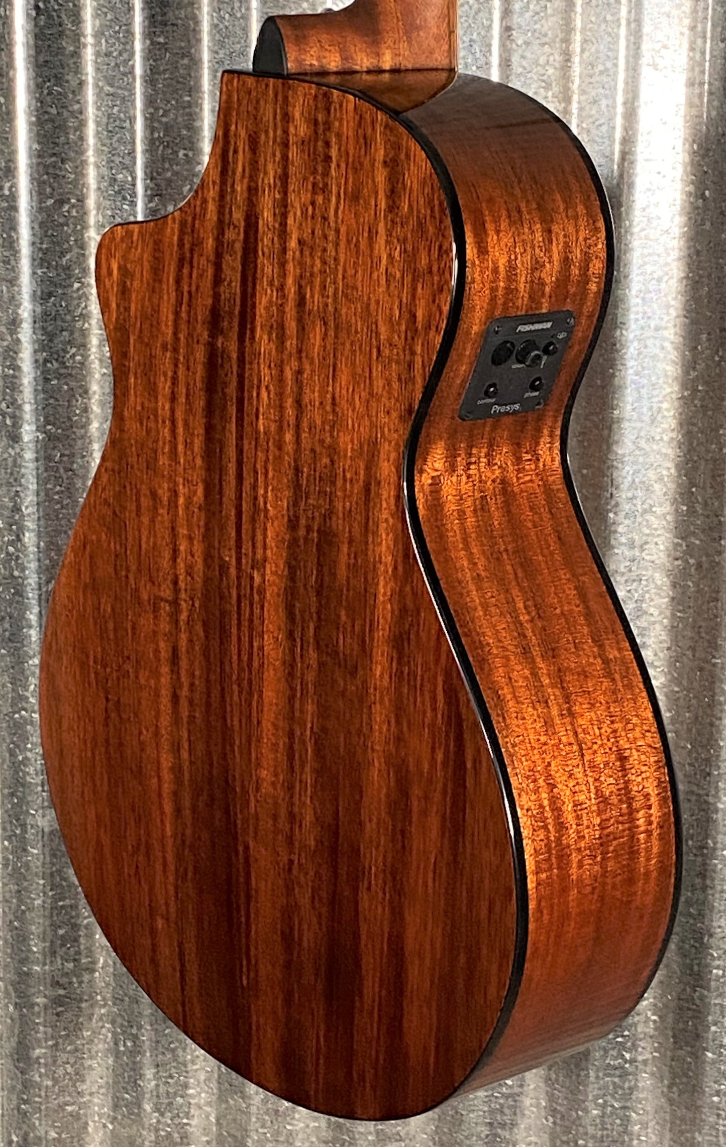 Breedlove Discovery S Concert CE Edgeburst Mahogany Acoustic Electric Guitar #1824