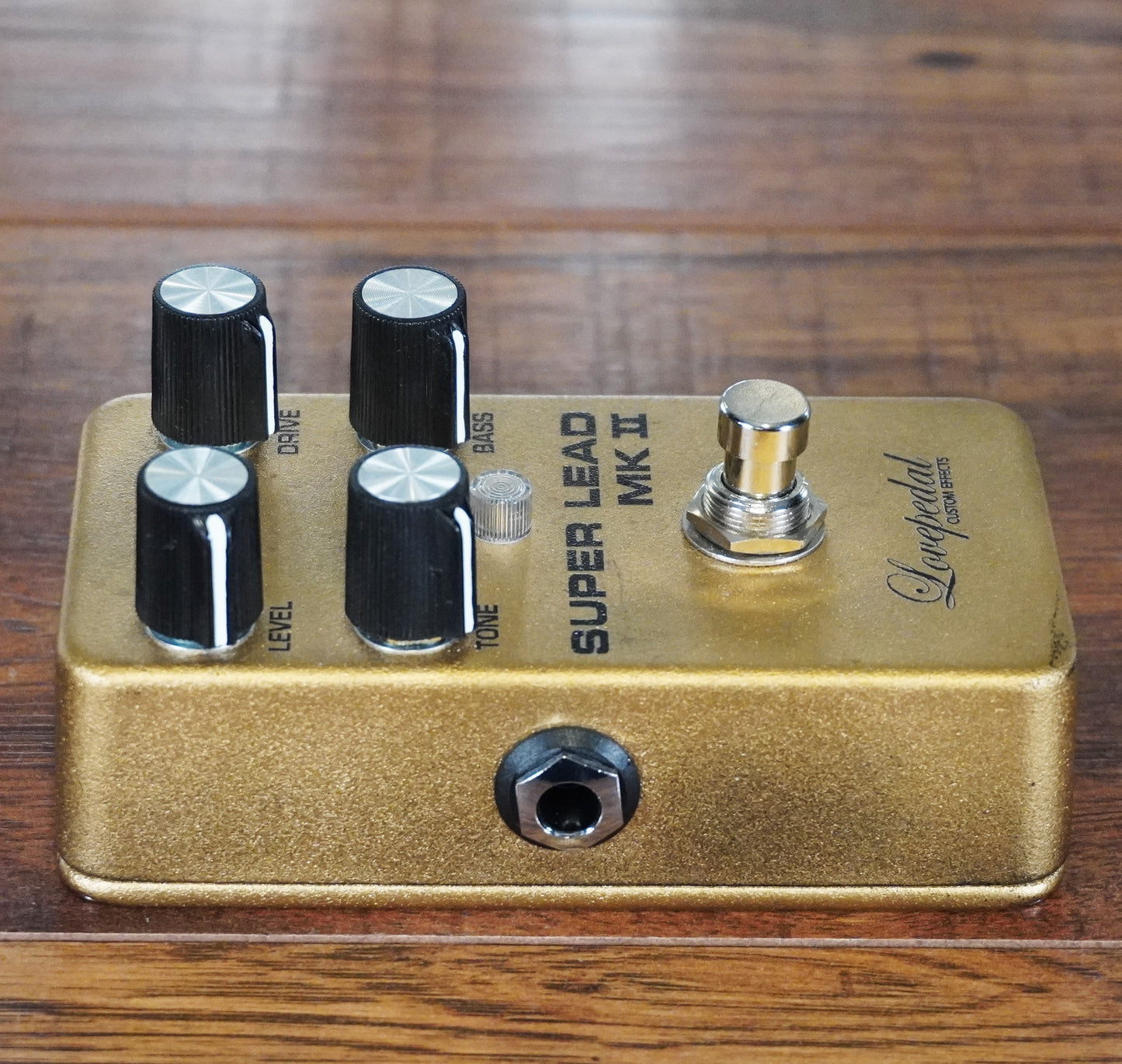 Lovepedal Superlead MKII Gold Distortion Guitar Effect Pedal Used