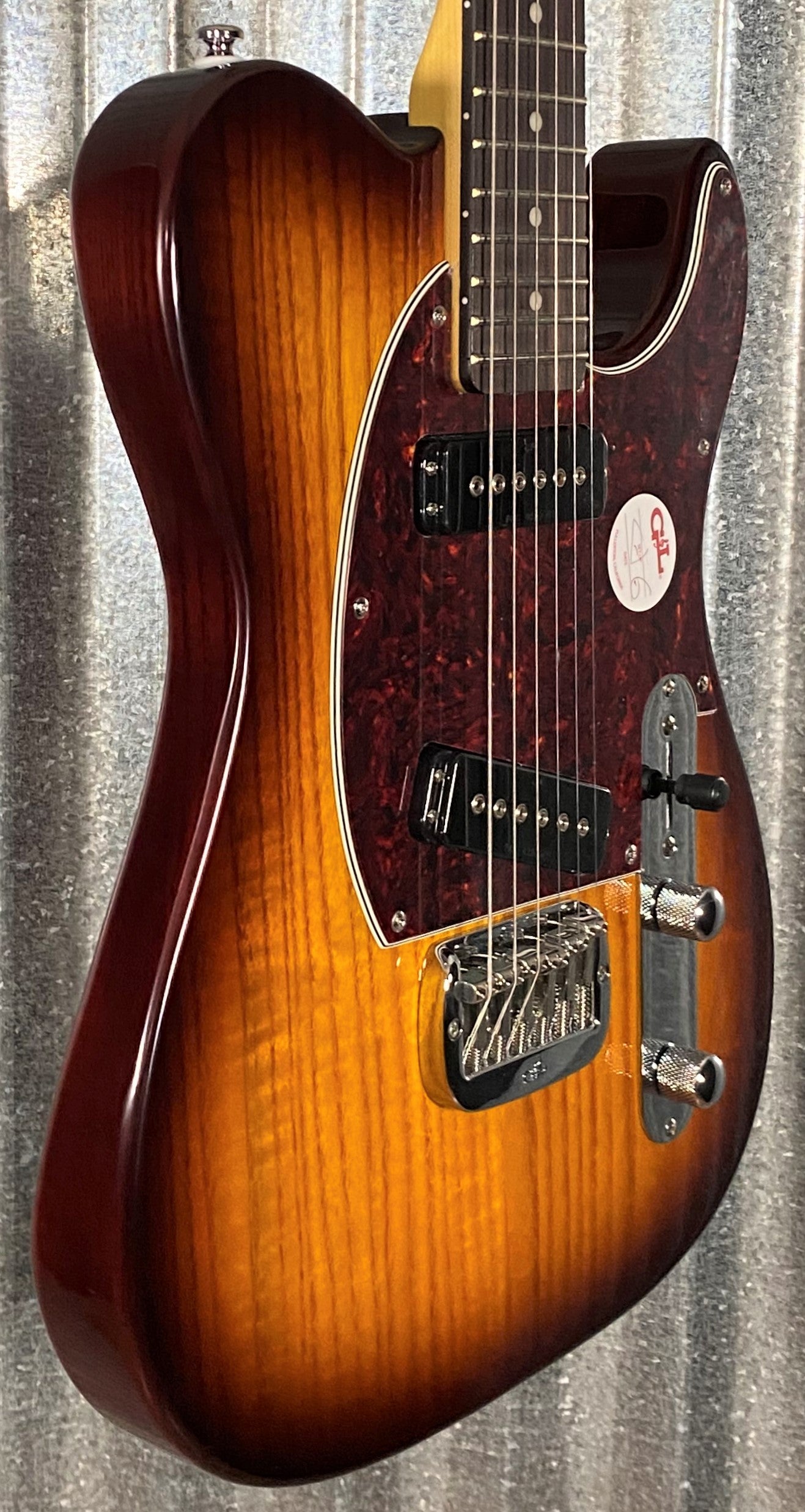 G&L Tribute ASAT Special Tobacco Sunburst Guitar #0992