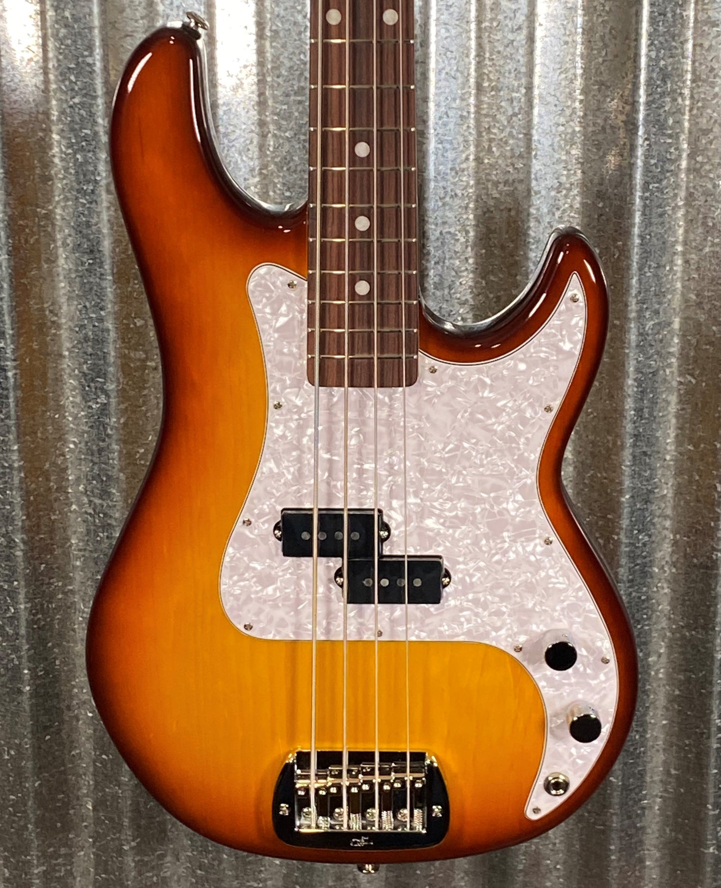 G&L USA LB-100 Old School Tobacco Sunburst 4 String Bass & Bag LB100 #5141 Used