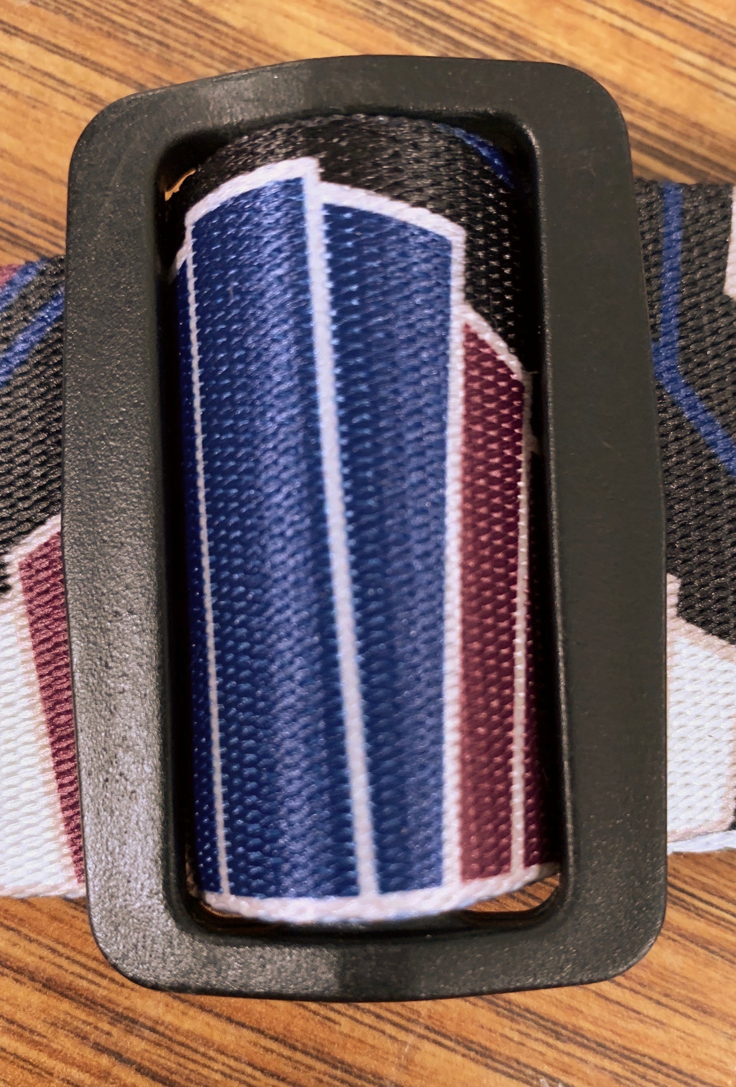 Levy's MP2SLD-005 2" Polyester Sublimation Guitar Strap Black Blue Purple