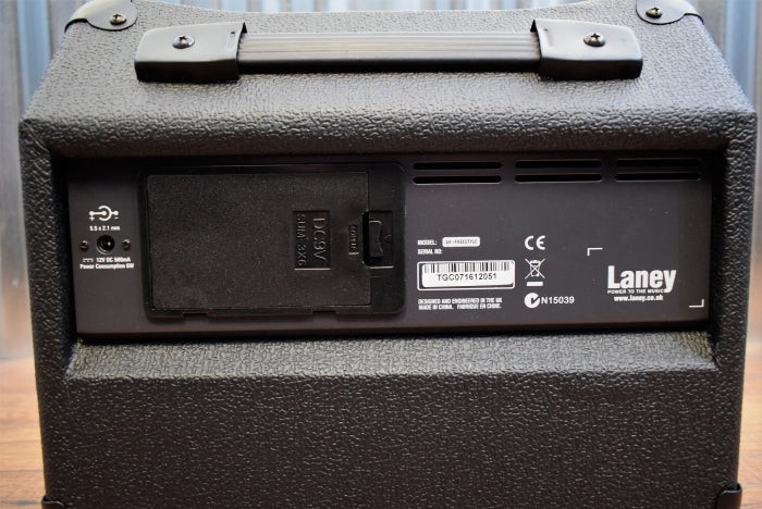 Laney AH-Freestyle Audiohub 3 Channel 5 Watt Battery Keyboard PA System Guitar Amp Demo