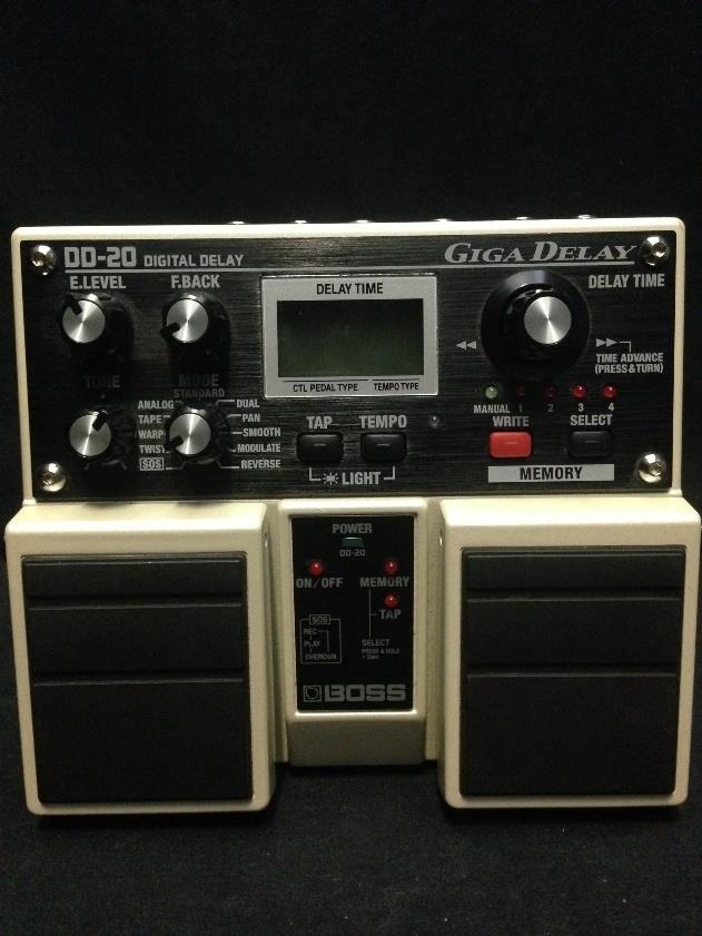 Boss DD-20 Giga Delay Digital Delay Pedal Non Functional