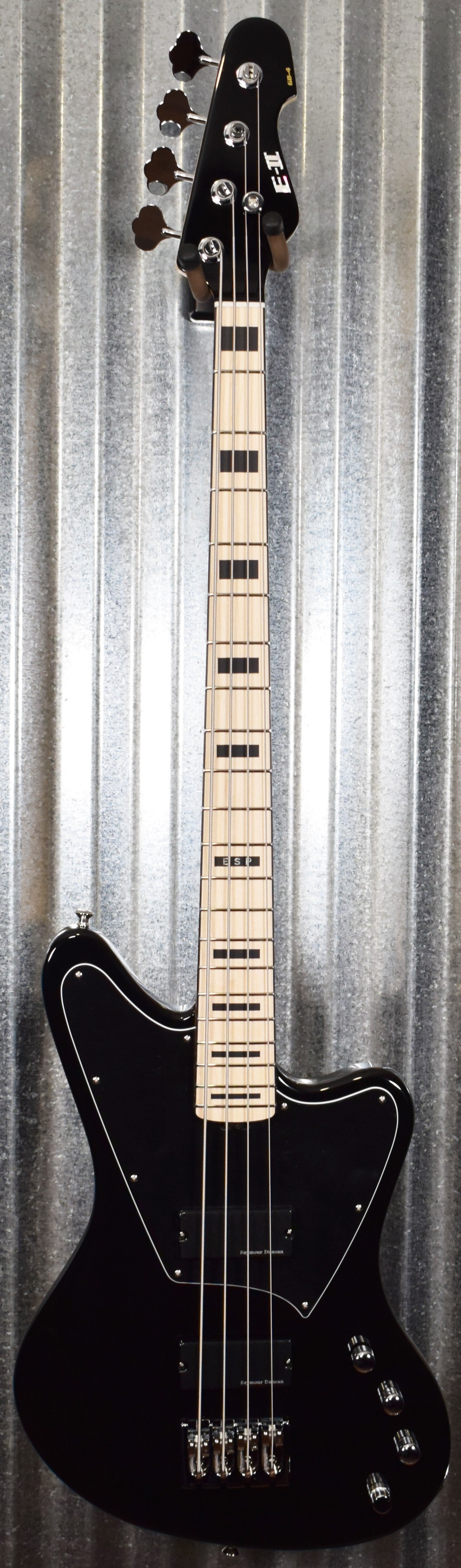 ESP E-II GB-4 4 String Bass Black Seymour Duncan & Case EIIGB4BLK Japan #ES2086193