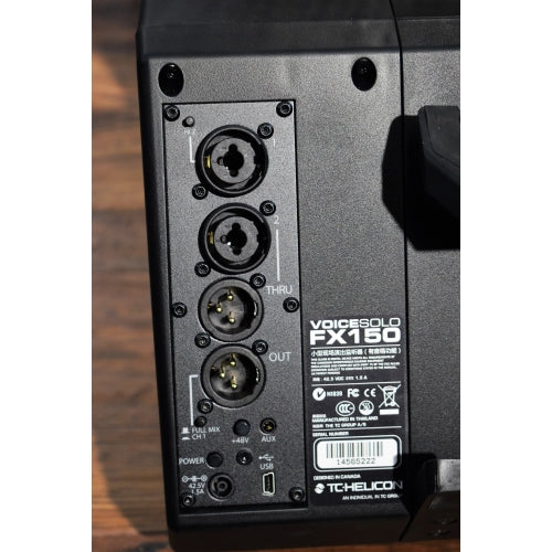 TC Helicon VoiceSolo FX150 150 Watt Personal Voice & Guitar PA Monitor with Effects