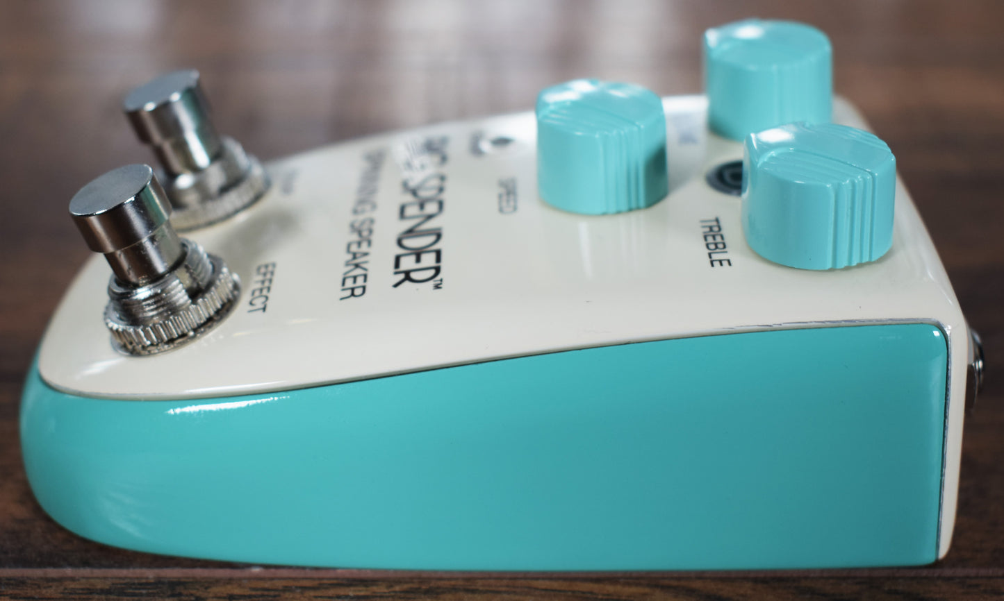 Danelectro Billionaire BK-1 Big Spender Spinning Speaker Guitar Effect Pedal Demo #1