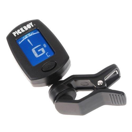 Pickboy PBFT005 Clip On Guitar Bass Violin Backlit Chromatic Tuner