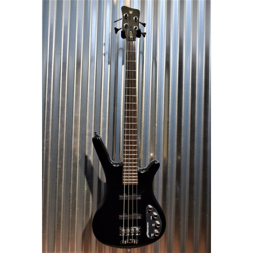 Warwick Rockbass Corvette Basic 4 String Black Short Scale Electric Bass #7817