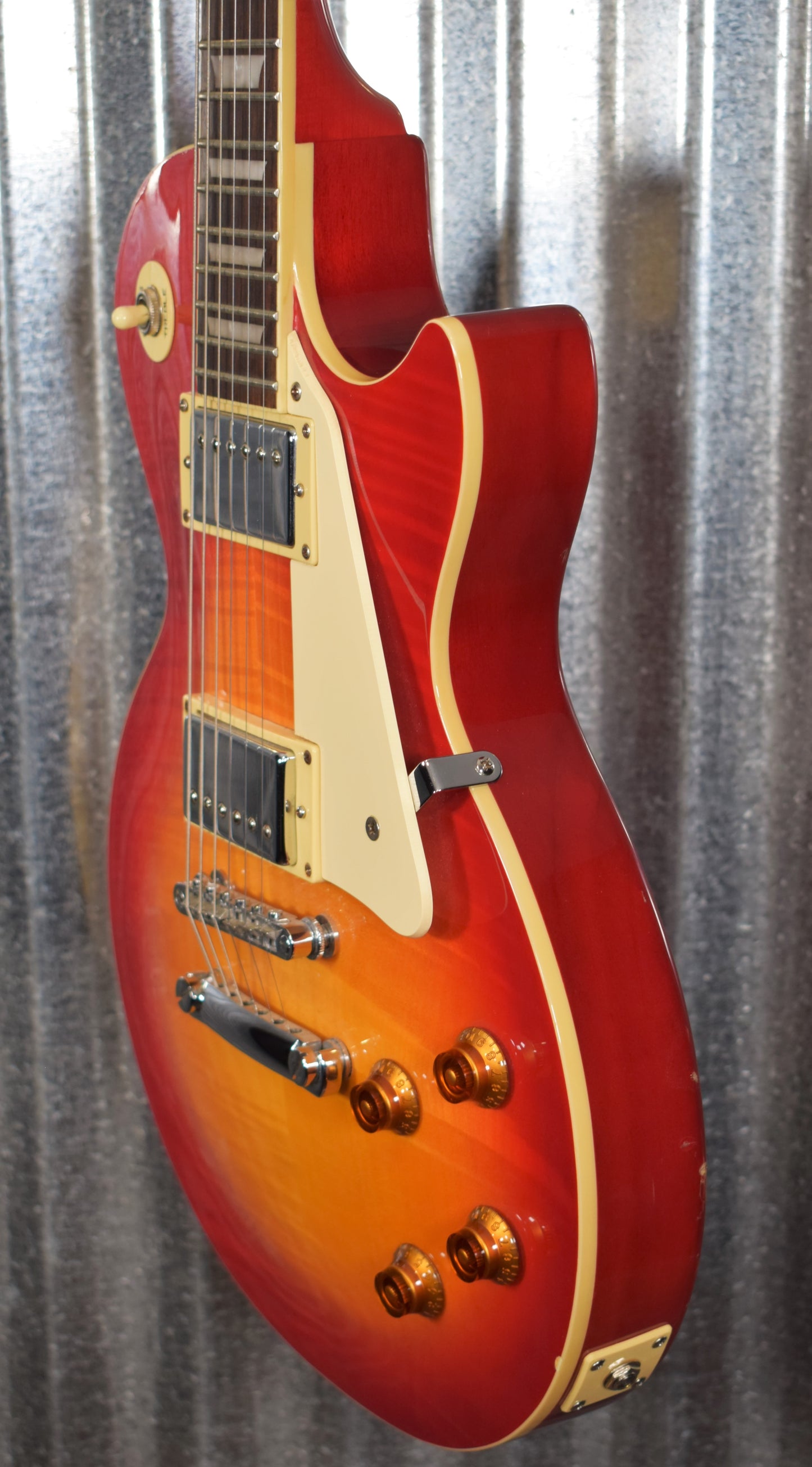 Epiphone Les Paul Standard Cherry Sunburst Guitar & Case #0278 Used