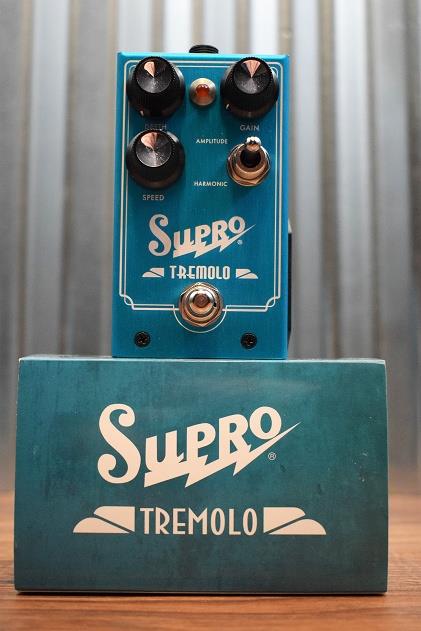 Supro USA 1310 Tremolo Tube Emulated Guitar Effect Pedal