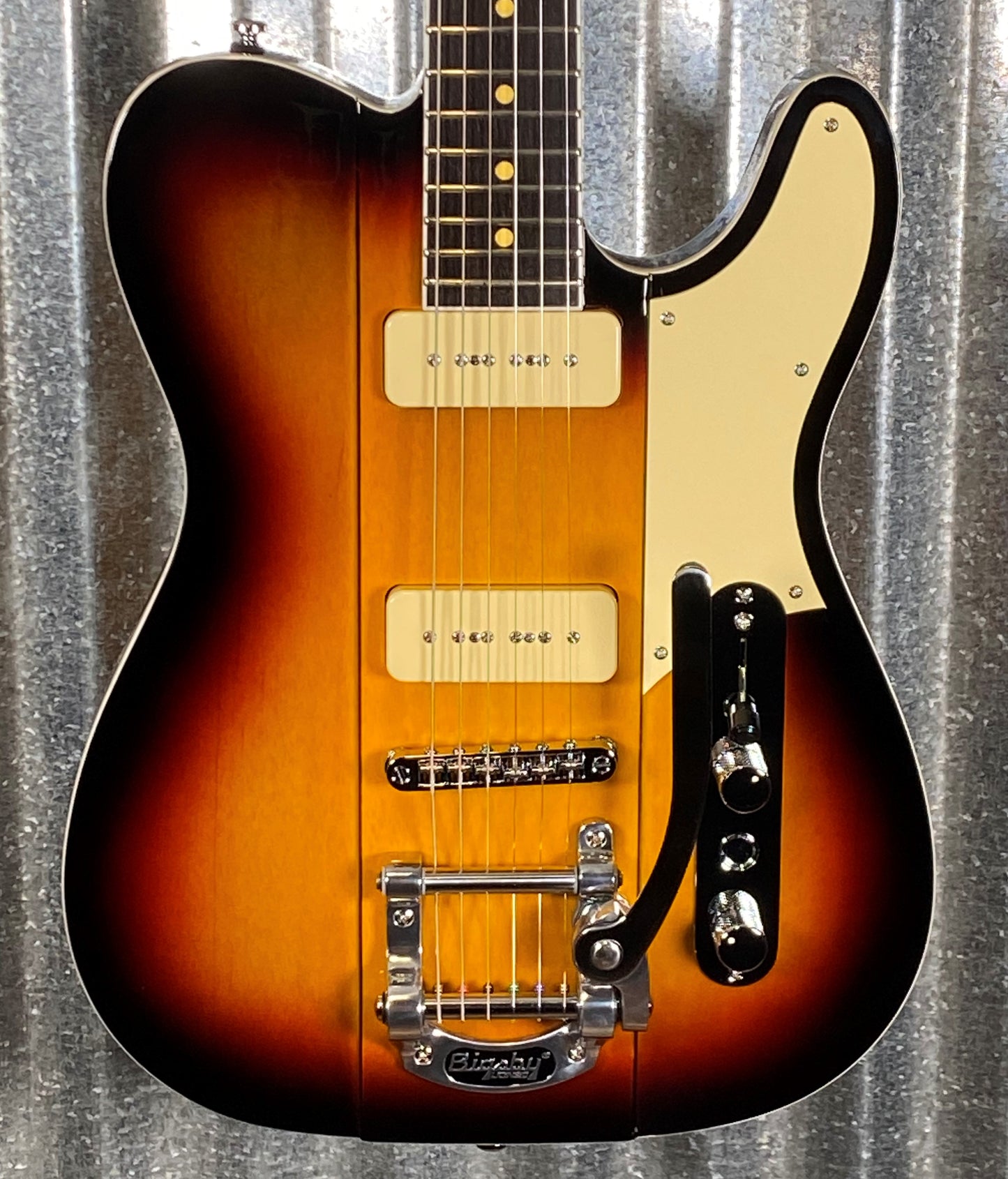 Reverend Greg Koch Gristle 90 3-Tone Sunburst Guitar #8735