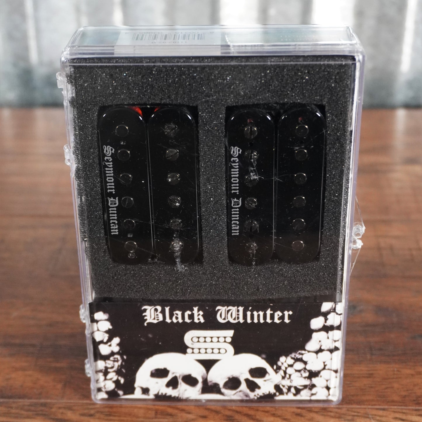 Seymour Duncan Black Winter HB Neck & Bridge Humbucker Guitar Pickup Set Black