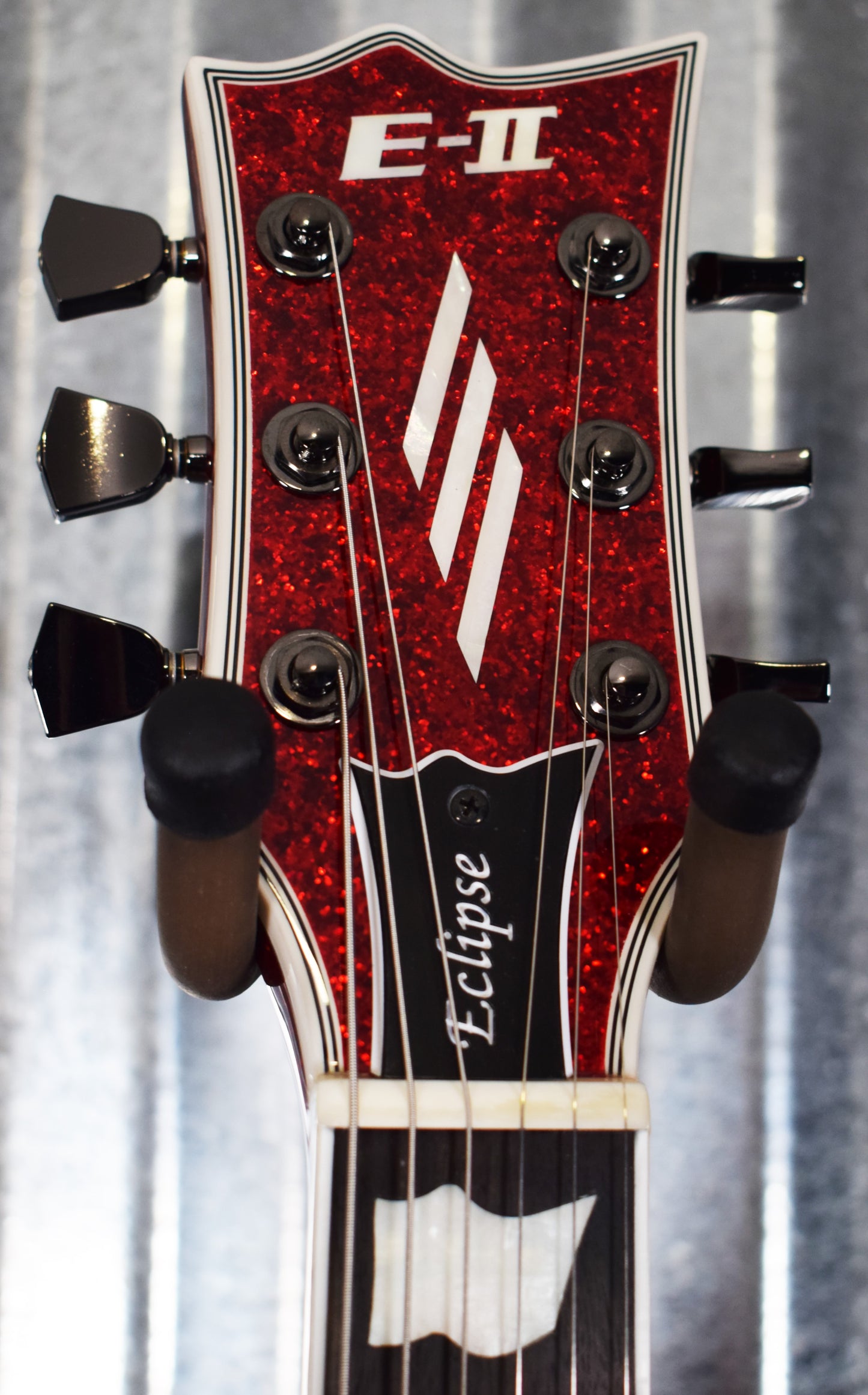 ESP E-II Eclipse DB Red Sparkle EMG Guitar & Case EIIECDBRSP Japan #ES0730203
