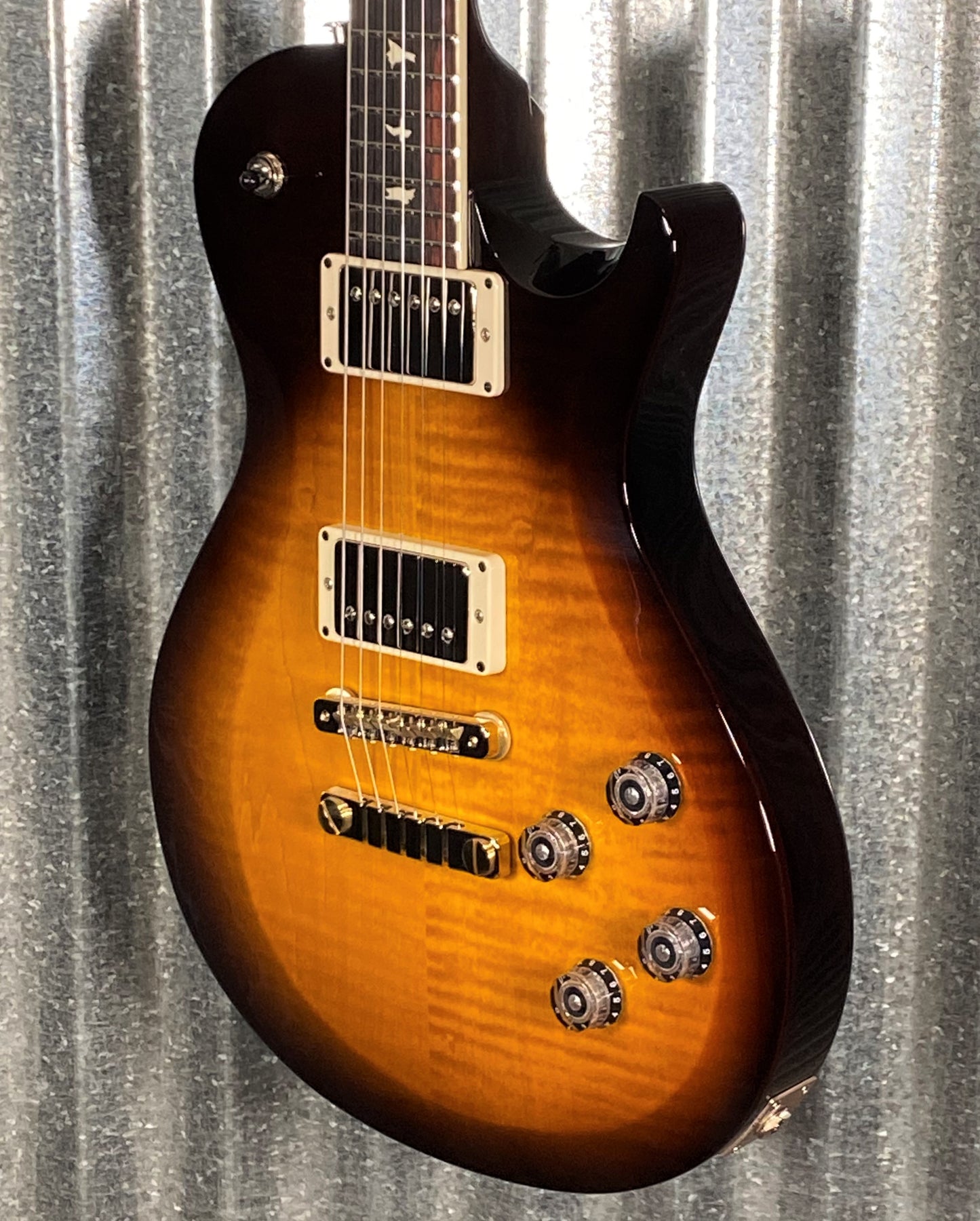 PRS Paul Reed Smith USA S2 Singlecut McCarty 594 Tri Color Burst Guitar & Bag #4803