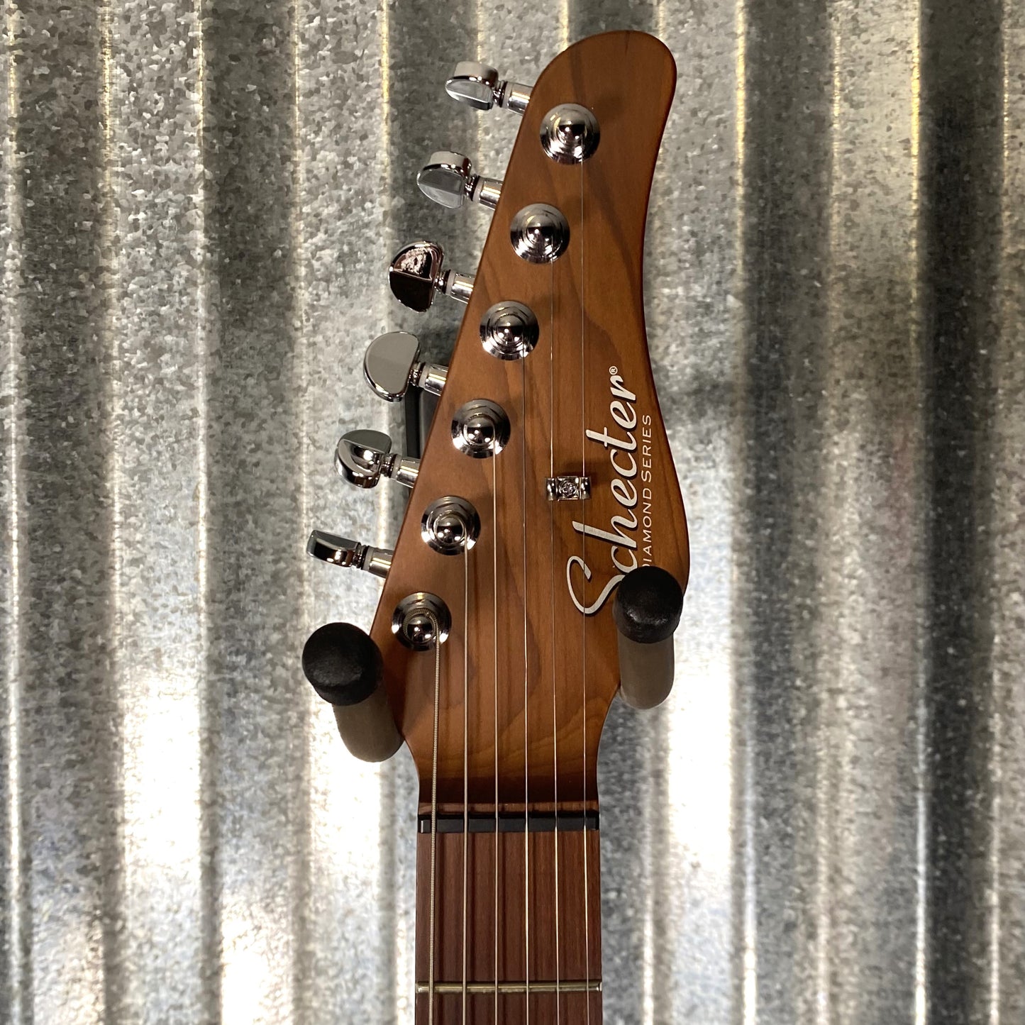 Schecter Nick Johnston PT Roasted Maple Neck Black Guitar #1655