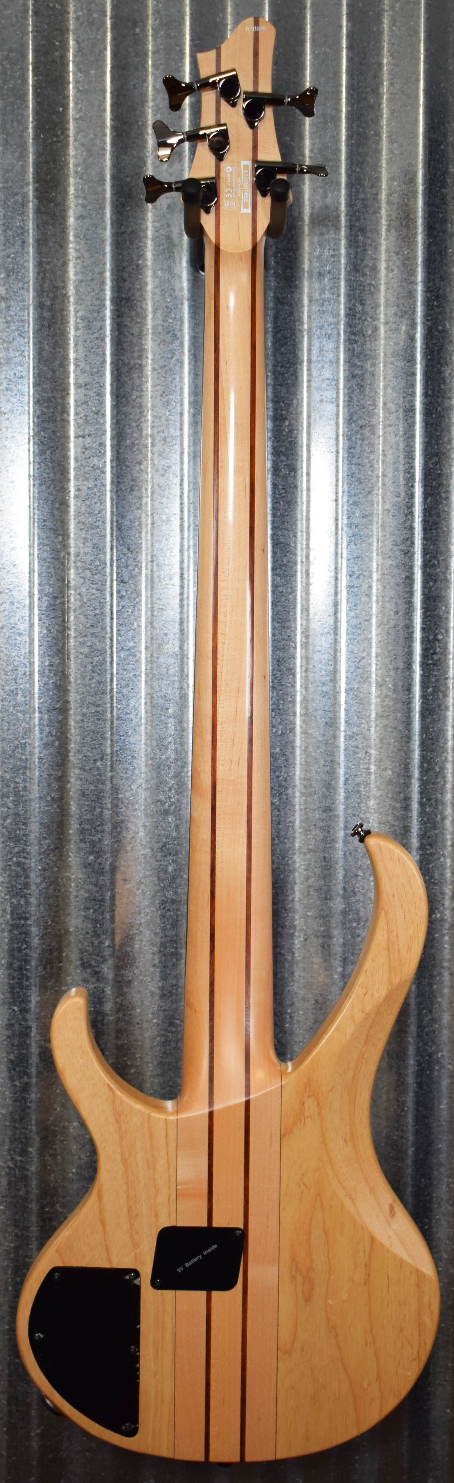 Ibanez BTB675 5 String Natural Bass #1652 Used