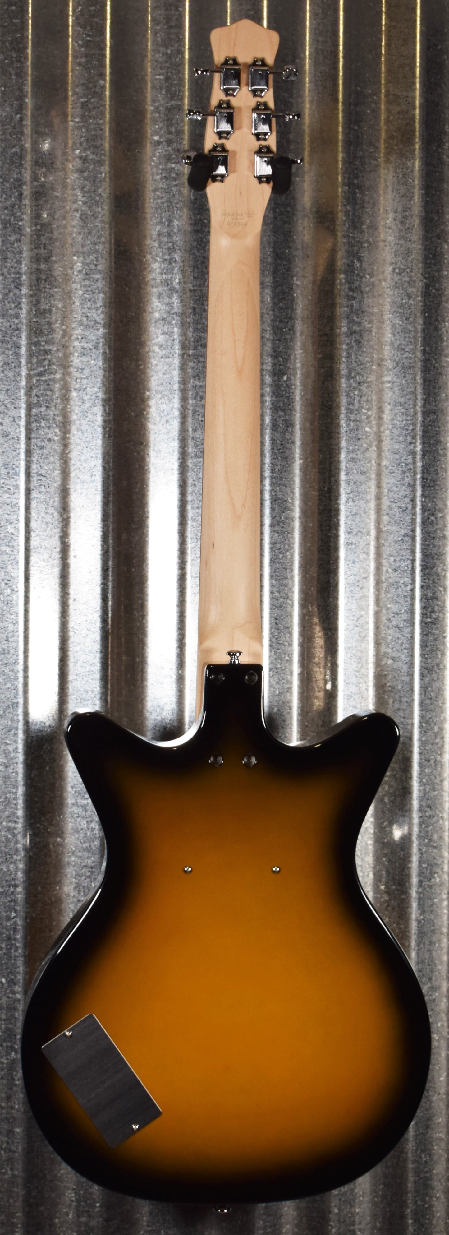 Danelectro Convertible Tobacco Sunburst Vintage Style Acoustic Electric Guitar #9504 Demo