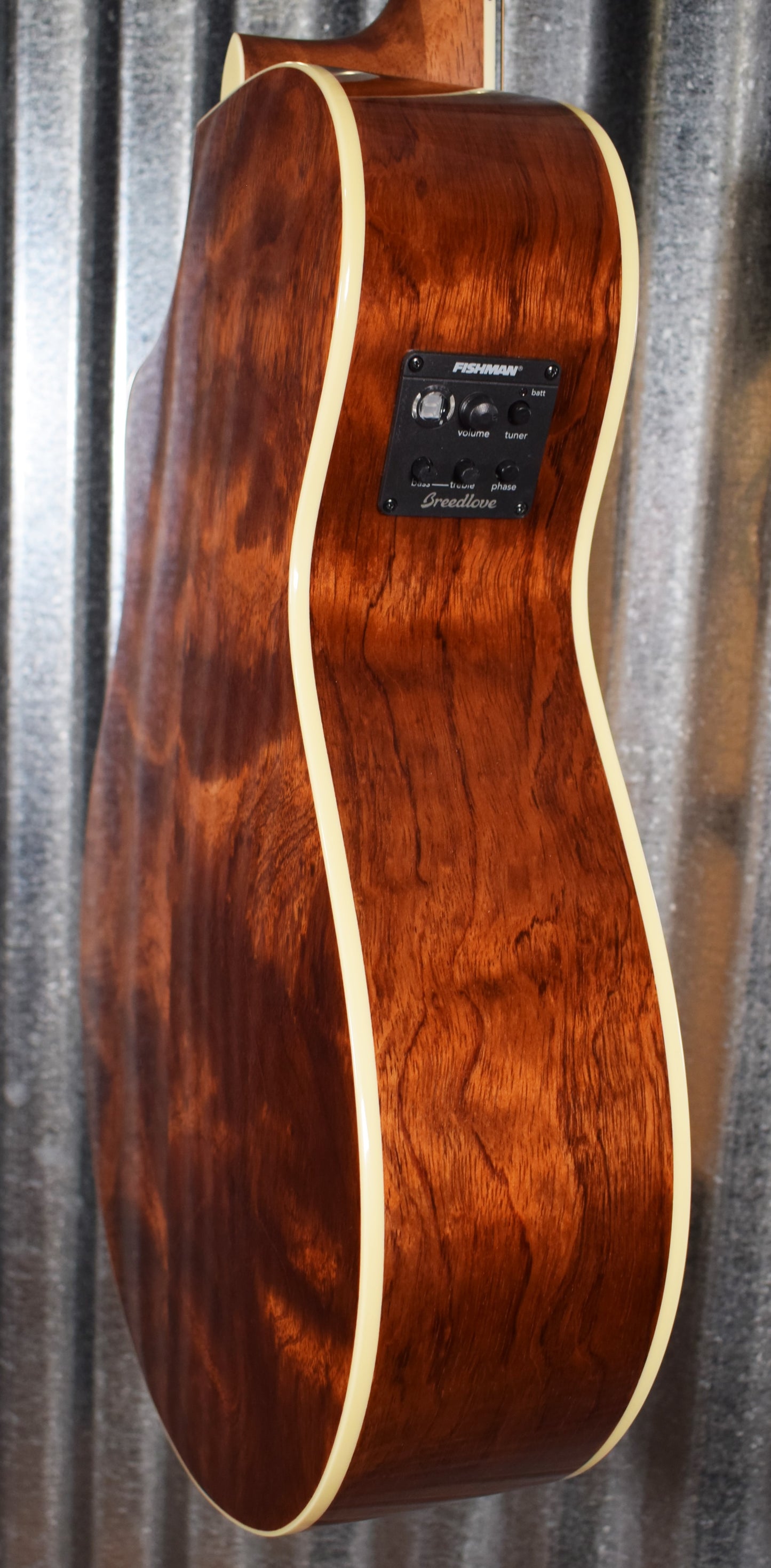 Breedlove Pursuit Exotic Concert CE Sitka-Bubinga Acoustic Electric Guitar #6022