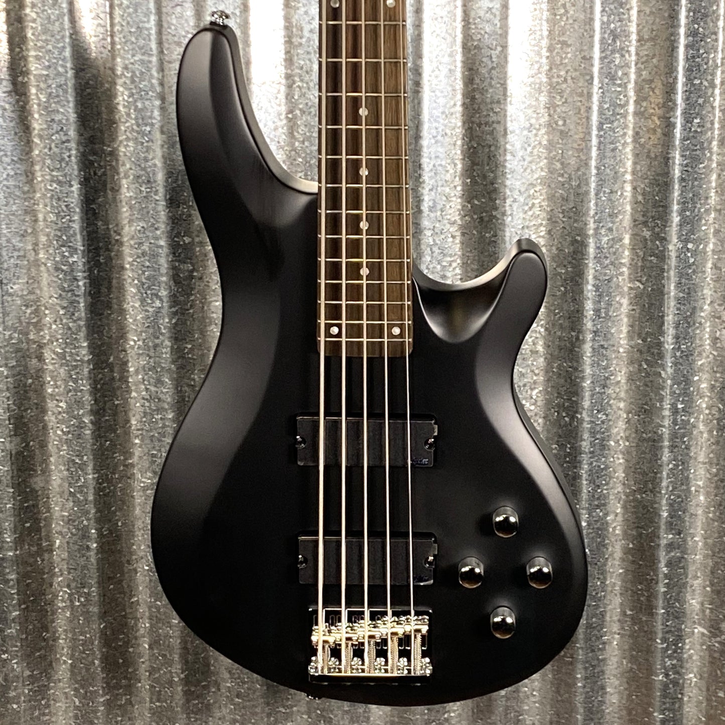 Schecter C-5 Deluxe 5 String Bass Satin Black #0913