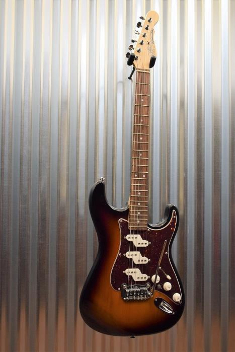 G&L Guitars USA Custom COMANCHE 3 Tone Sunburst Electric Guitar & Case #7454