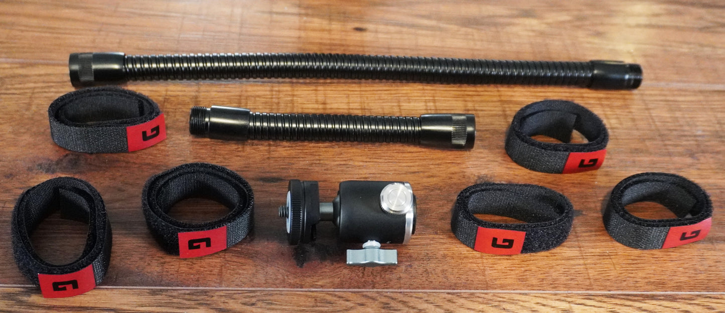 Gator Frameworks GFW-ID-CREATORTREE All-In-One Content Creator Tree Light Mic & Camera Attachments